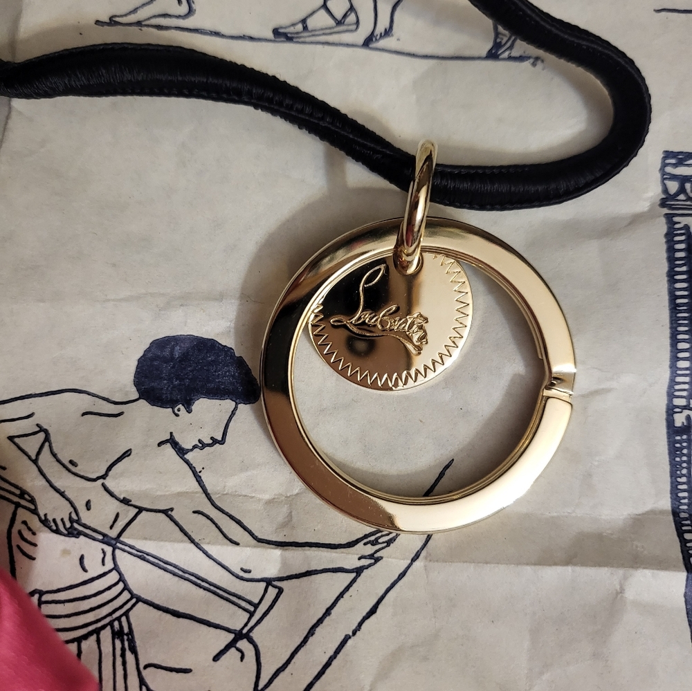 Authentic Christian Louboutin bag charm - Picture 2 of 3